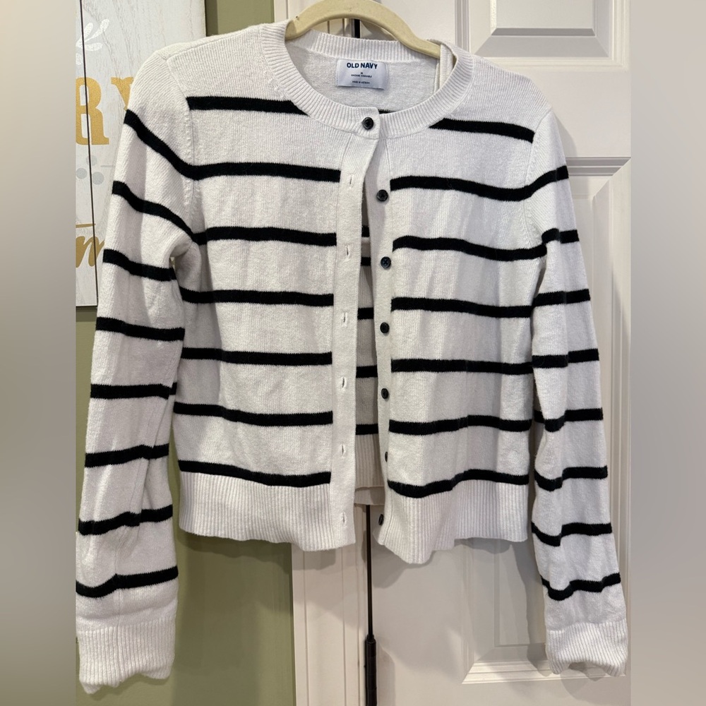 Old Navy Cardigan and Crop Tank Set